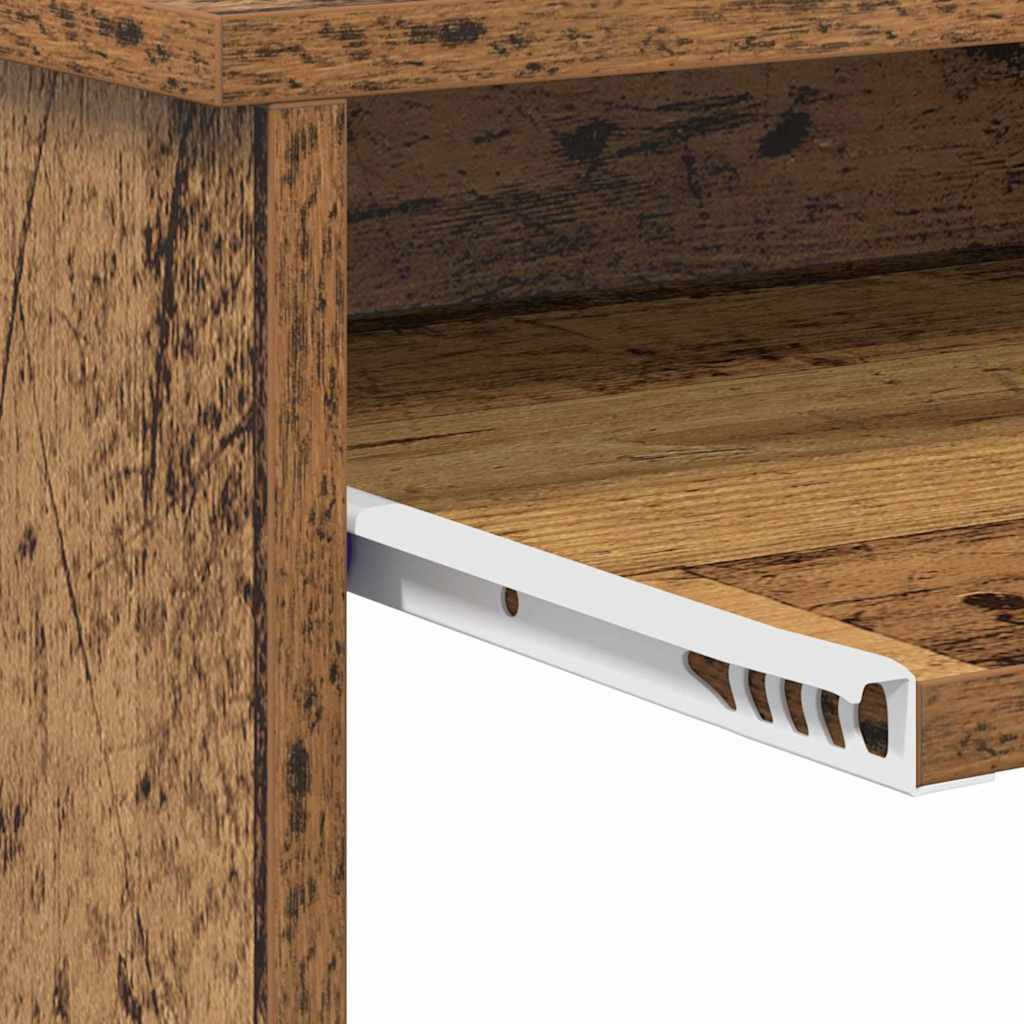 Bord med skuffe Gammelt træ 106 x 41 x 88,5 cm Konstrueret træ