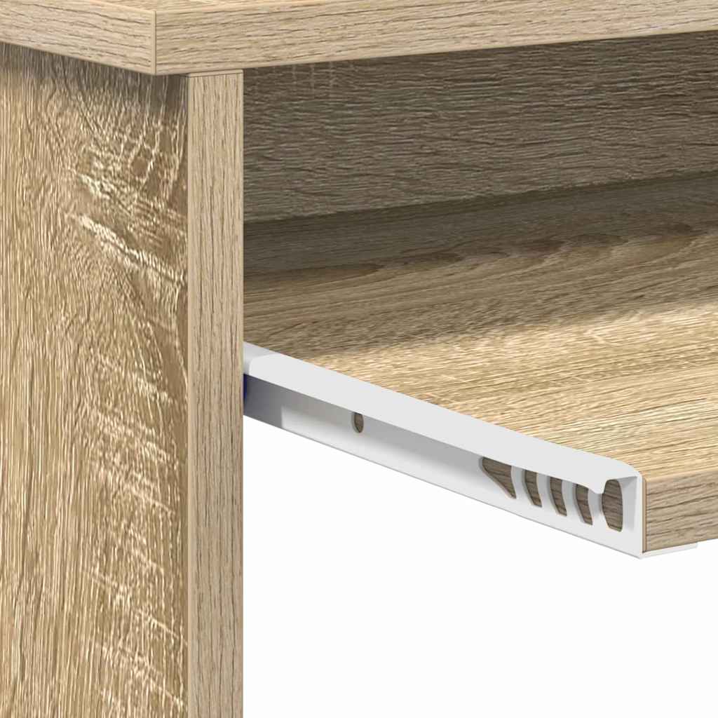Bord med skuffe Sonoma eg 120,5 x 44 x 88,5 cm Konstrueret træ