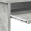 Bord med skuffe Beton Grå 120,5 x 44 x 88,5 cm Konstrueret træ
