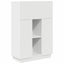 Bord med hylde Hvid 71,5 x 31,5 x 106,5 cm Konstrueret træ