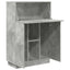 Bord med hylde Beton Grå 71,5 x 31,5 x 106,5 cm Konstrueret træ
