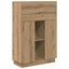Bord Artisan Egetræ Konstrueret træ 71,5 x 31,5 x 106,5 cm