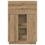 Bord Artisan Egetræ Konstrueret træ 71,5 x 31,5 x 106,5 cm