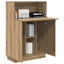 Bord Artisan Egetræ Konstrueret træ 71,5 x 31,5 x 106,5 cm