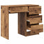 Bord med skuffe Gammelt træ 90 x 37.5 x 75 cm Konstrueret træ