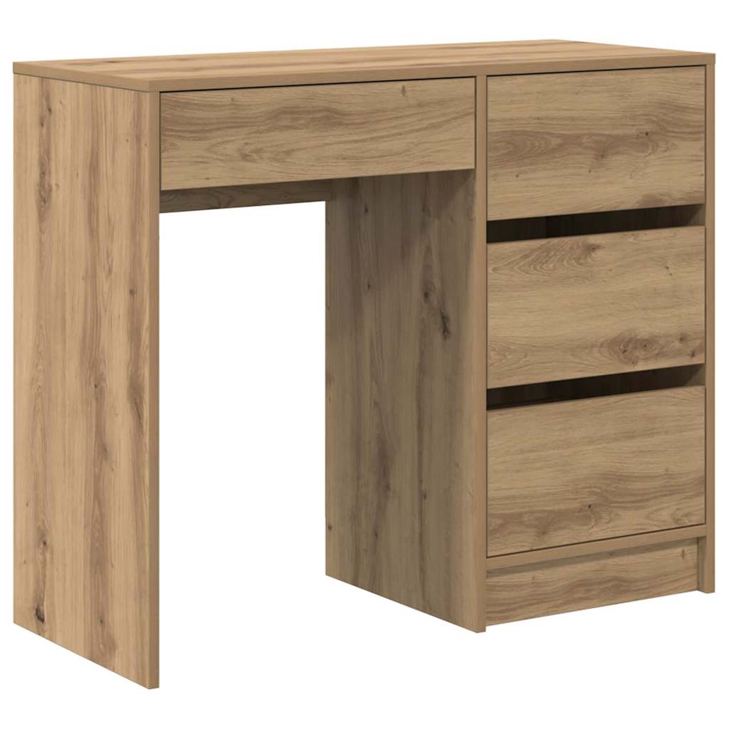 Bord Artisan Egetræ Konstrueret træ 90 x 37.5 x 75 cm