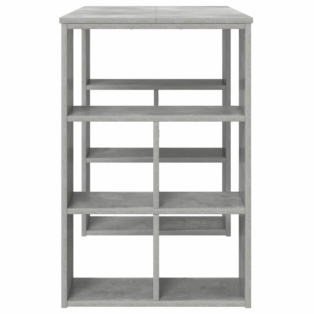 Bord Beton Grå Konstrueret træ 90 x 50 x 75 cm