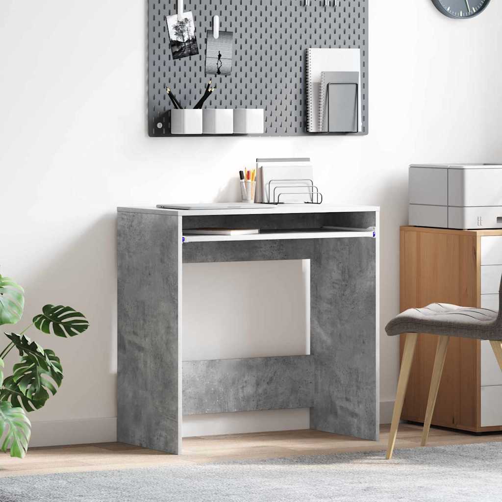 Bord Beton Grå Konstrueret træ 77,5 x 43 x 79 cm