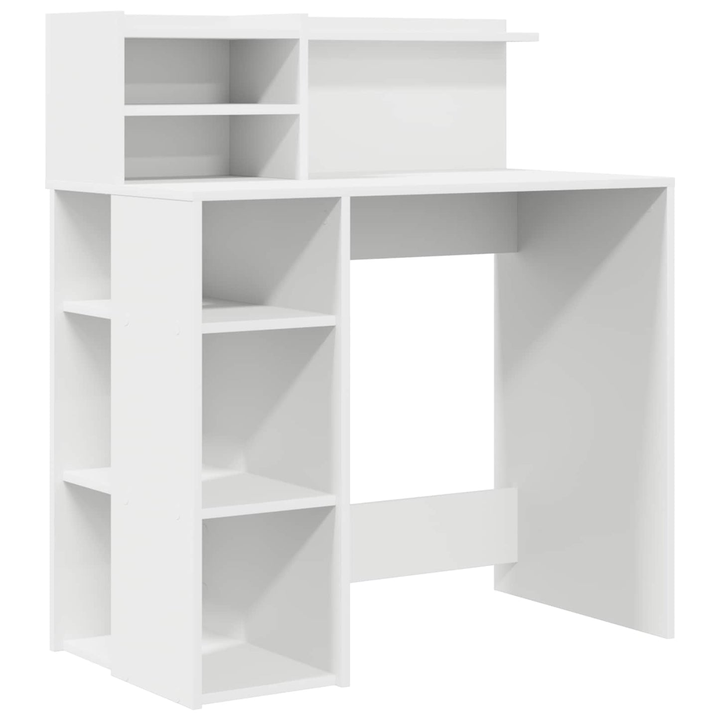 Bord Hvid Konstrueret træ 90 x 48 x 101,5 cm