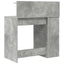 Bord med hylde Beton Grå 90 x 48 x 101,5 cm Konstrueret træ