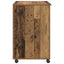 Skrivebord med Hjul Gammelt træ 91 x 50 x 77 cm Konstrueret træ