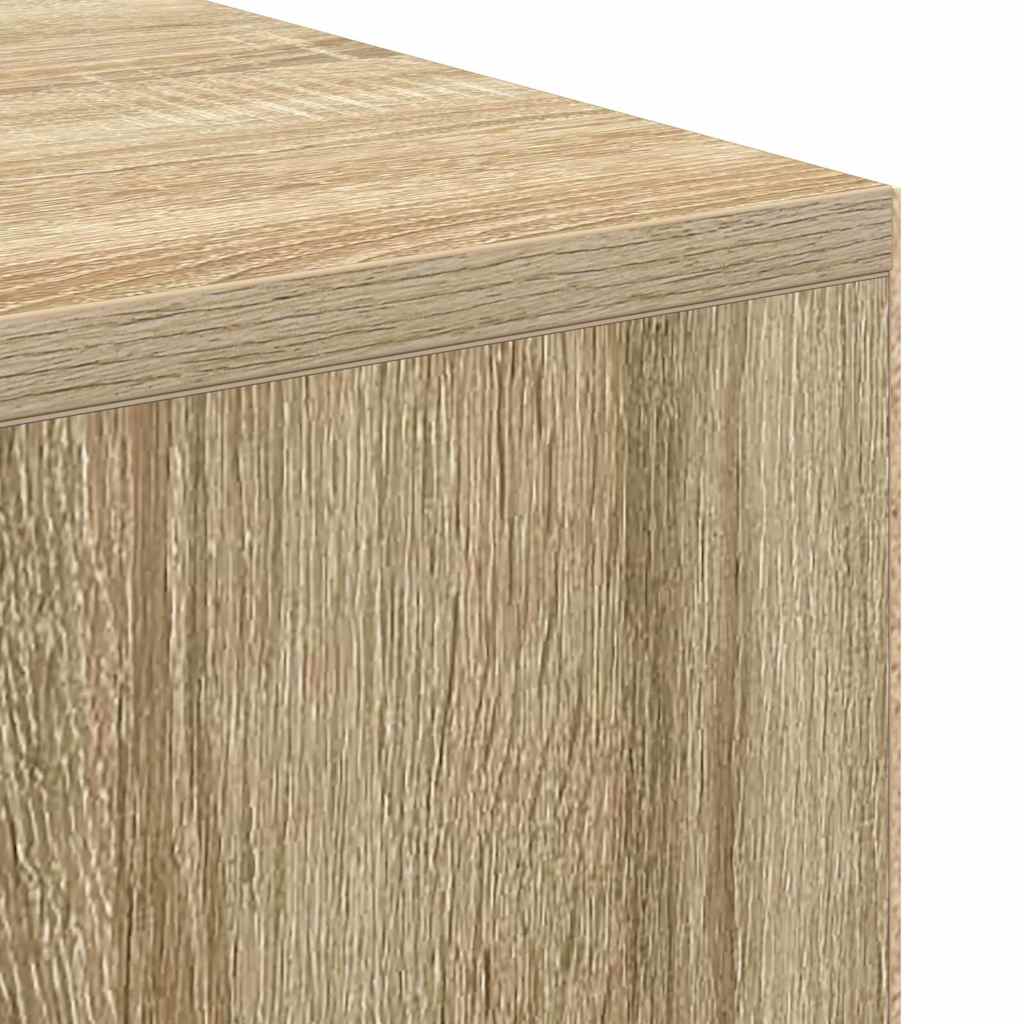 Bord med hylde Sonoma eg 102 x 50 x 75 cm Konstrueret træ