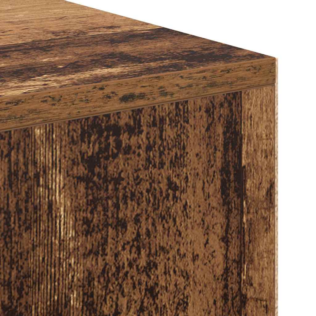 Bord med hylde Gammelt træ 102 x 50 x 75 cm Konstrueret træ