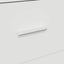 Sideboard med skuffe Hvid 38 x 34 x 75 cm
