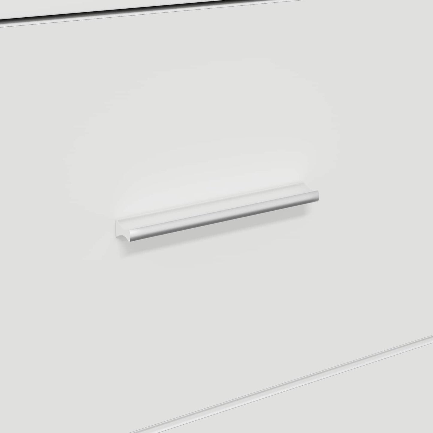 Sideboard med skuffe Hvid 38 x 34 x 75 cm