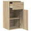 Sideboard med skuffe Sonoma eg 38 x 34 x 75 cm