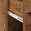 Sideboard med skuffe Gammelt træ 38 x 34 x 75 cm