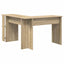 Hjørneskrivebord Sonoma eg 140 x 113,5 x 75 cm Konstrueret træ