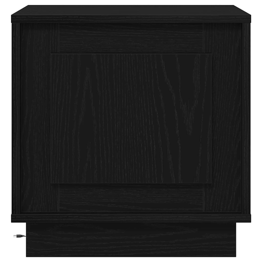 Natskab Sort 44 x 34,5 x 45 cm Konstrueret træ