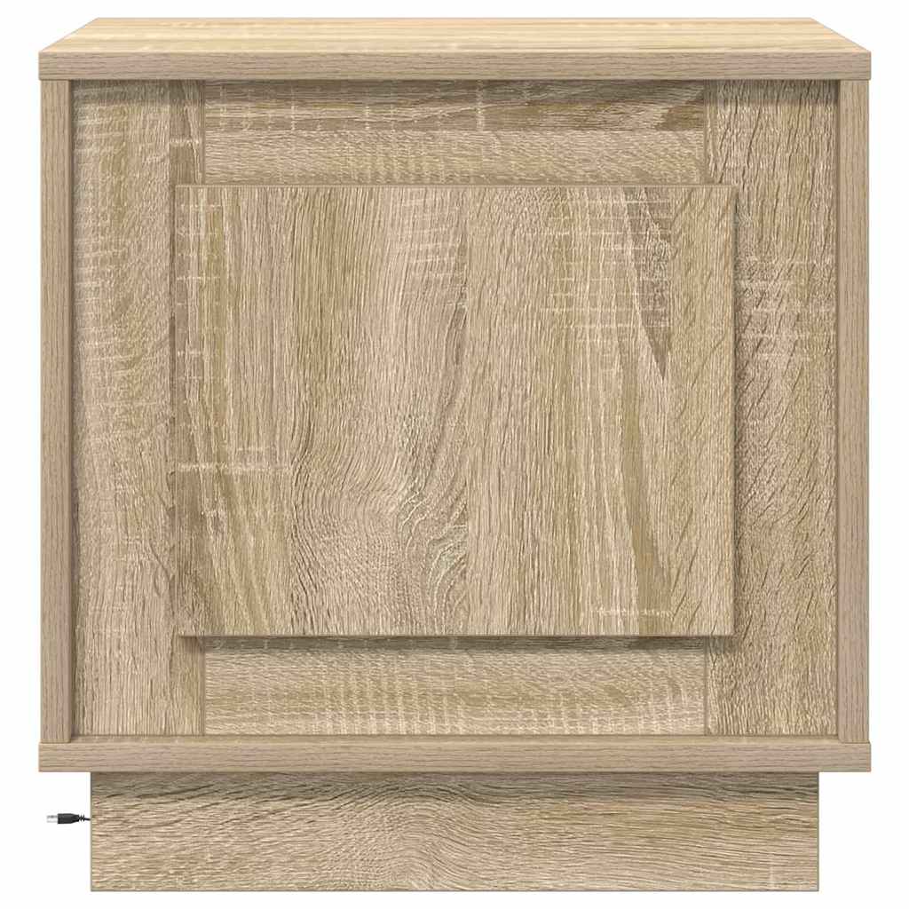 Natskab 2 pcs Sonoma eg 44 x 34,5 x 45 cm Konstrueret træ