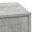 Natskab 2 pcs Beton Grå 44 x 34,5 x 45 cm Konstrueret træ