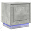 Natskab 2 pcs Beton Grå 44 x 34,5 x 45 cm Konstrueret træ