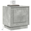Natskab 2 pcs Beton Grå 44 x 34,5 x 45 cm Konstrueret træ