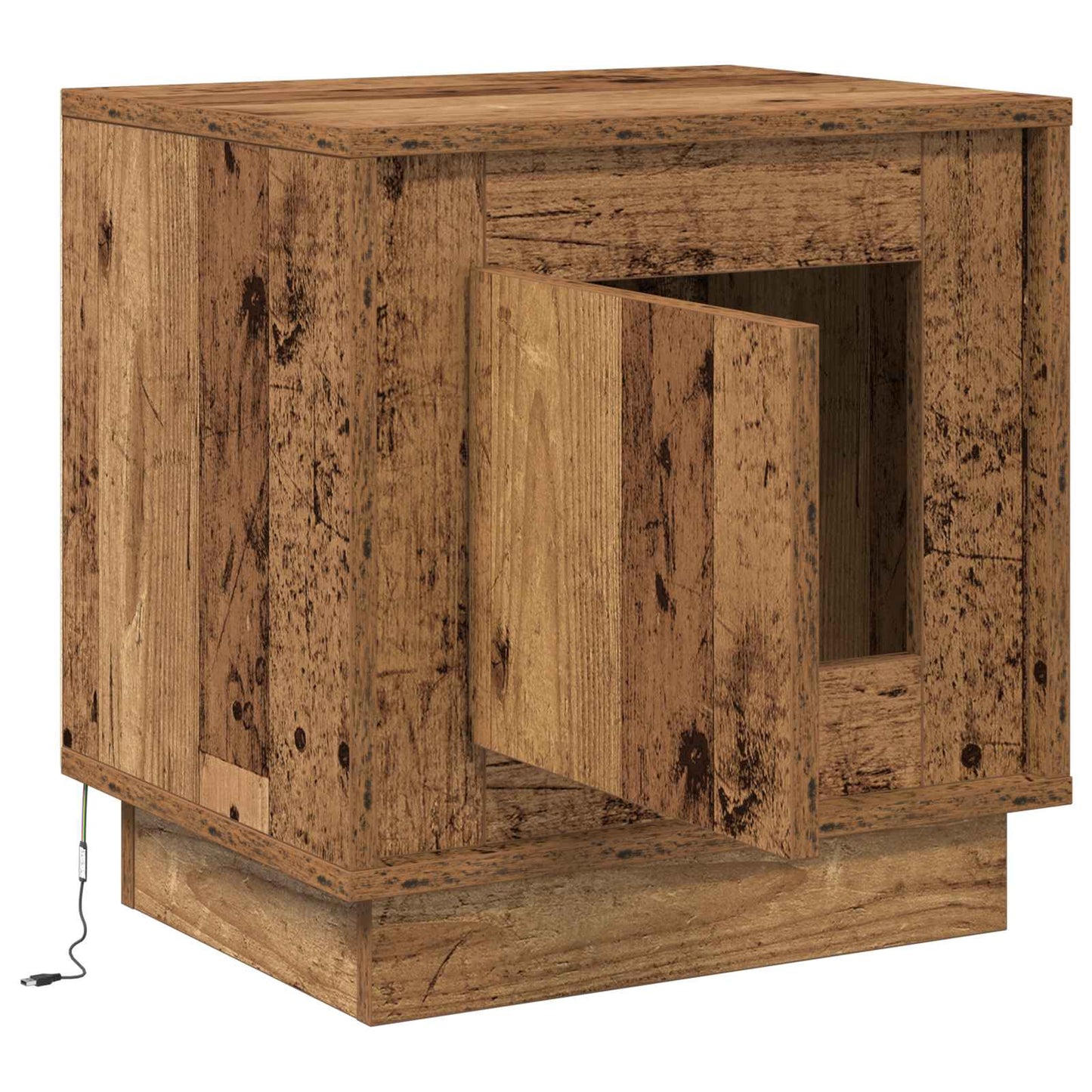Natskab Gammelt træ 44 x 34,5 x 45 cm Konstrueret træ