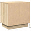 Natskab 2 pcs Sonoma eg 50 x 34,5 x 50 cm. Konstrueret træ