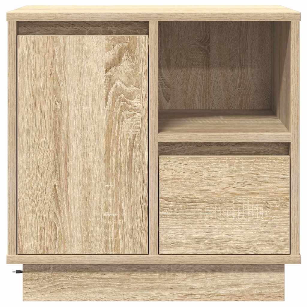 Natskab 2 pcs Sonoma eg 50 x 34,5 x 50 cm. Konstrueret træ