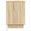 Natskab 2 pcs Sonoma eg 50 x 34,5 x 50 cm. Konstrueret træ