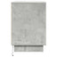 Natskab 2 pcs Beton Grå 50 x 34,5 x 50 cm. Konstrueret træ