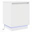Natskab 2 pcs Hvid 39 x 34,5 x 50 cm Konstrueret træ