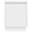 Natskab 2 pcs Hvid 39 x 34,5 x 50 cm Konstrueret træ