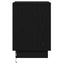 Natskab 2 pcs Sort eg 39 x 34,5 x 50 cm Konstrueret træ