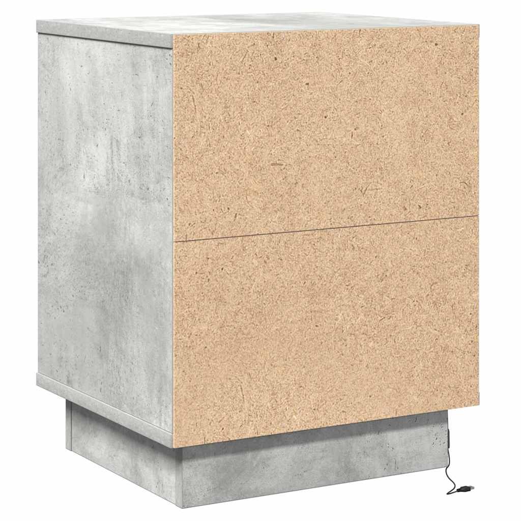 Natskab Beton Grå 39 x 34,5 x 50 cm Konstrueret træ