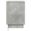 Natskab 2 pcs Beton Grå 39 x 34,5 x 50 cm Konstrueret træ