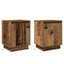 Natskab 2 pcs Gammelt træ 39 x 34,5 x 50 cm Konstrueret træ