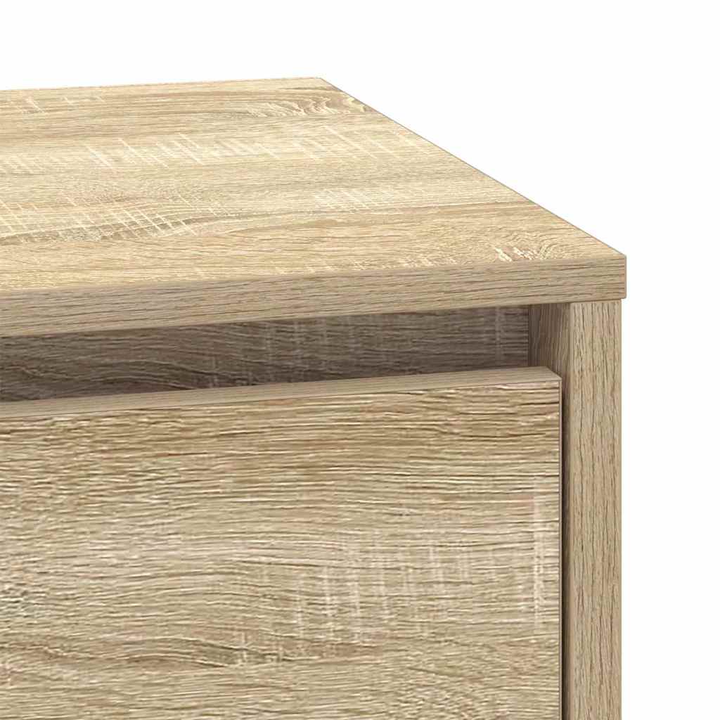 Natskab med skuffe Sonoma eg 39 x 34,5 x 50 cm Konstrueret træ