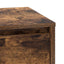 Natskab 2 stk. Røget eg 39 x 34,5 x 50 cm Konstrueret træ