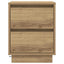 Natskab 2 pcs Artisan Egetræ 39 x 34,5 x 50 cm Konstrueret træ