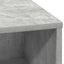 LED Sideboard Betongrå 71 x 34,5 x 75 cm Konstrueret træ