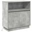 LED Sideboard Betongrå 71 x 34,5 x 75 cm Konstrueret træ