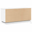 TV-skab Hvid 100 x 38 x 49 cm Konstrueret træ