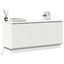 TV-skab Hvid 100 x 38 x 49 cm Konstrueret træ