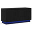 TV-skab Sort eg 100 x 38 x 49 cm Konstrueret træ