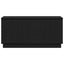 TV-skab Sort eg 100 x 38 x 49 cm Konstrueret træ