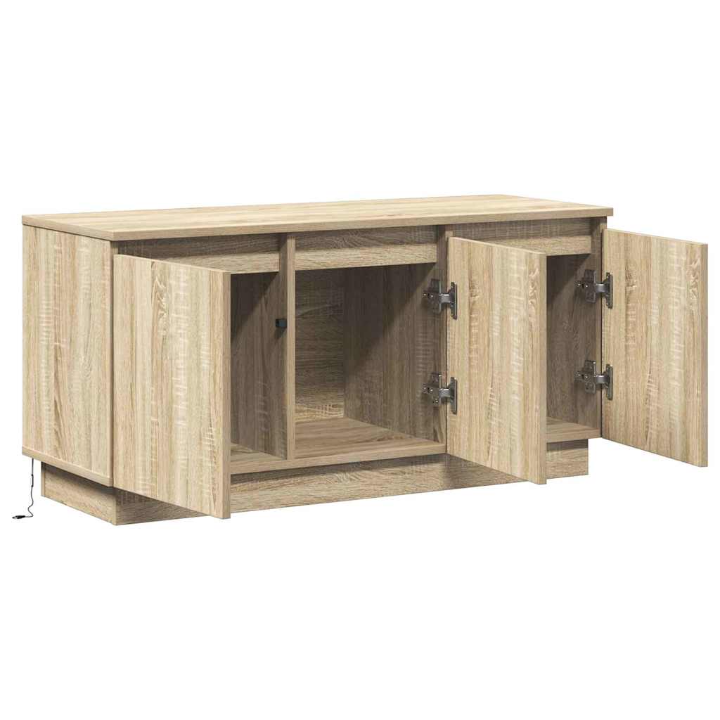 TV-skab Sonoma eg 100 x 38 x 49 cm Konstrueret træ
