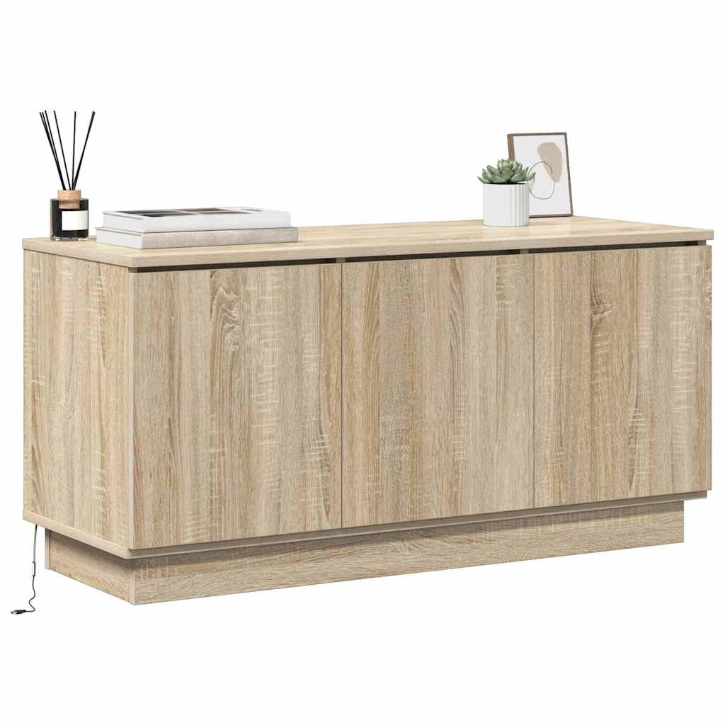 TV-skab Sonoma eg 100 x 38 x 49 cm Konstrueret træ