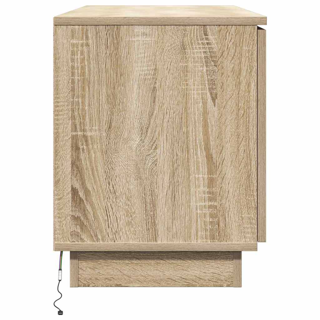 TV-skab Sonoma eg 100 x 38 x 49 cm Konstrueret træ